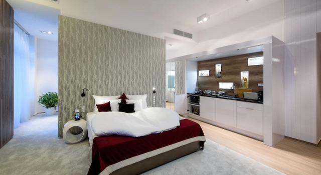 Двухместные апартаменты Deluxe Karoly Corner Residences