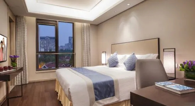 Люкс Deluxe с 3 комнатами Ascott Heng Shan Shanghai