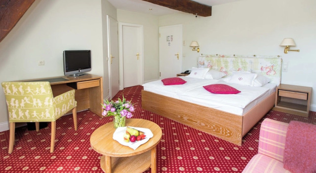 Полулюкс с видом на сад Romantik Parkhotel Wasserburg Anholt