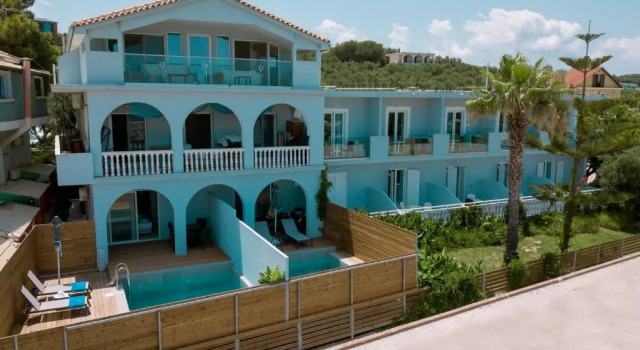 Студия с видом на море Callinica Hotel