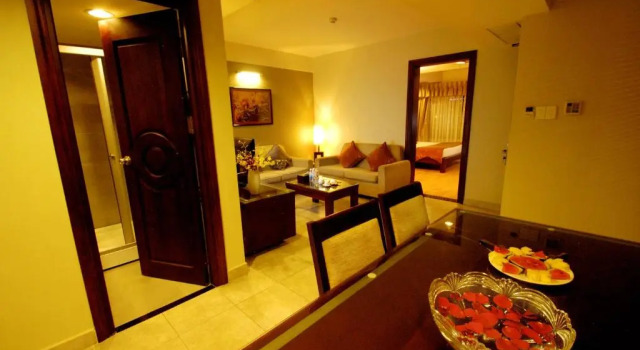 Апартаменты с 2 комнатами Asia Paradise Hotel