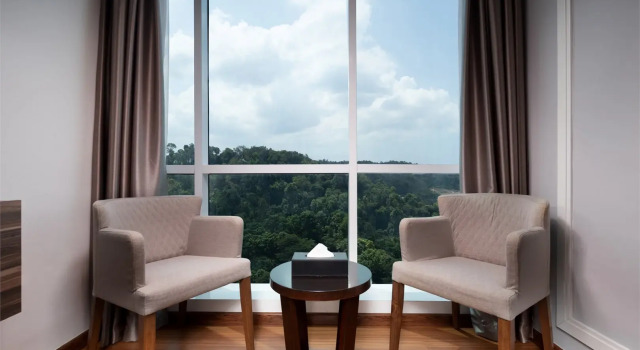 Deluxe værelse med landudsigt Panbil Residence Serviced Apartment
