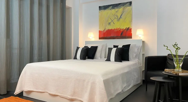 Апартаменты Executive с балконом Executive Apartment in Kolonaki