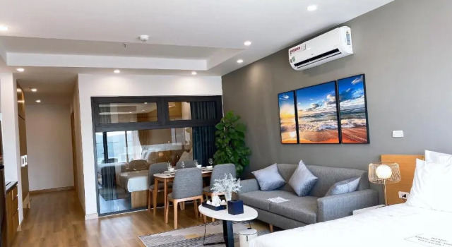 Апартаменты с 2 комнатами Ocean Apartment- TMS QUY NHƠN