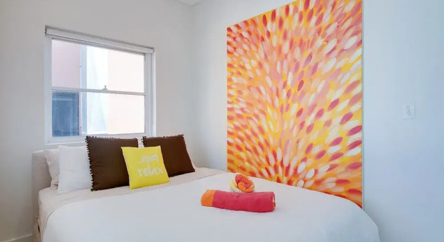 Апартаменты c 1 комнатой с балконом Beachfront Penthouse