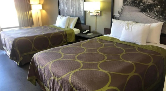 Четырёхместный номер Standard Super 8 by Wyndham Orangeburg Near I-26