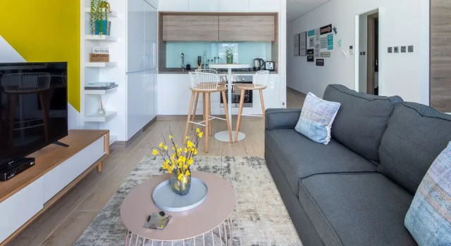Ultramodern Studio With Sublime Decors in Dubai Marina, Забронировать Апартаменты/квартира Апартаменты Эмирата Дубая, рядом с Dubai Marina Yacht Club, Апартаменты/квартира
