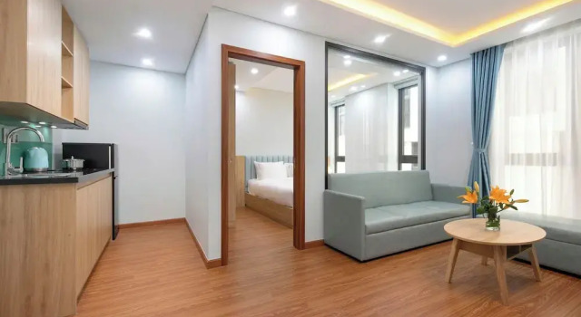 Апартаменты с 2 комнатами Hummer Hotel & Apartment Da Nang Beach