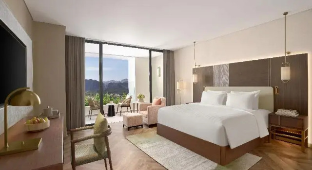 Camera doppia Deluxe con balcone e con vista Pullman Ninh Binh
