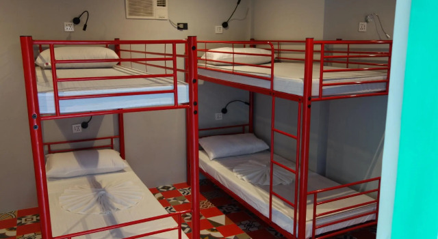 Cama em dormitório Way Shack Hostel
