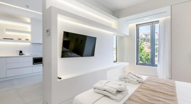 NS PLACE Modern Apartment Acropolis view