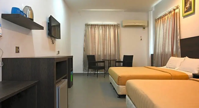 Четырёхместный номер Standard Cenang View Hotel