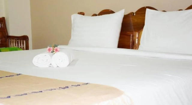 Двухместный номер Deluxe с балконом и с красивым видом из окна NP Residence