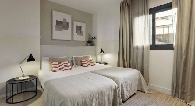 Номер Standard Дуплекс c 1 комнатой Apartments Sata Park Guell Area