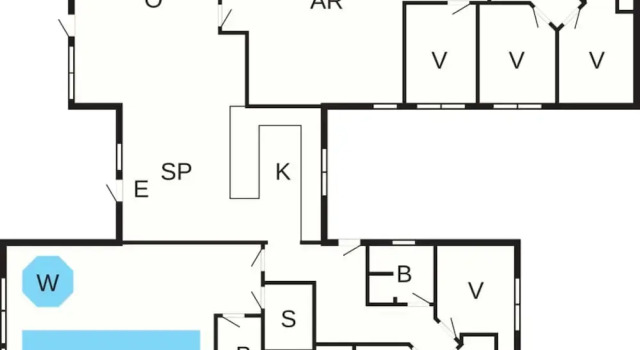 5 Star Holiday Home in Albaek