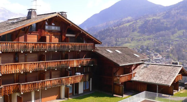 Appartement d'une chambre a Saint Gervais les Bains a 100 m des pistes avec vue sur la ville piscine partagee et balcon
