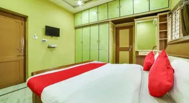 OYO 65103 Hashmi Residency, Rezervovat Hotel Hotely v Andhra Pradesh s parkováním, Parkování