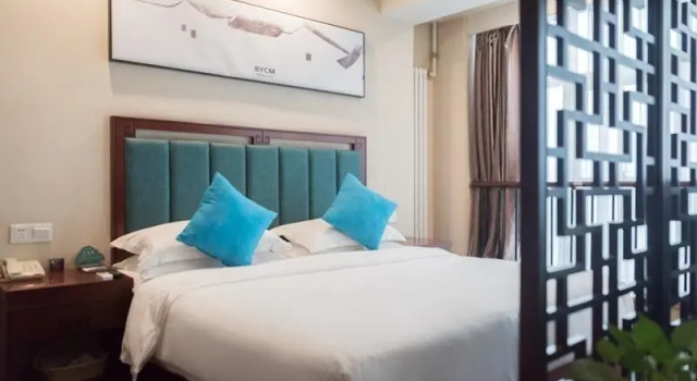 Номер Standard GreenTree Inn Yangquan District Desheng Street Industry and Trade Building Express Hotel