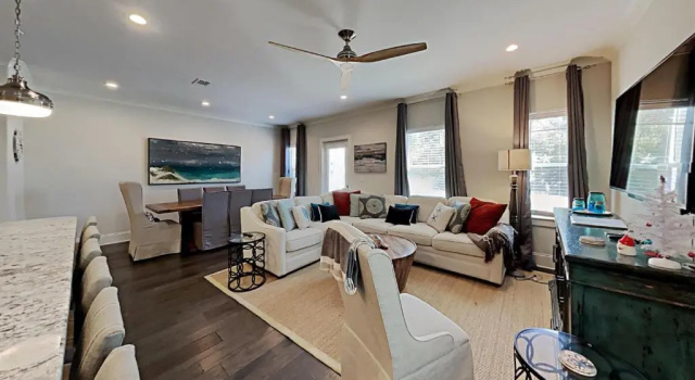 Коттедж blue Pearl of 30a - Gulf Landing - Private Pool - Street Legal Golf Cart - Sleeps 10