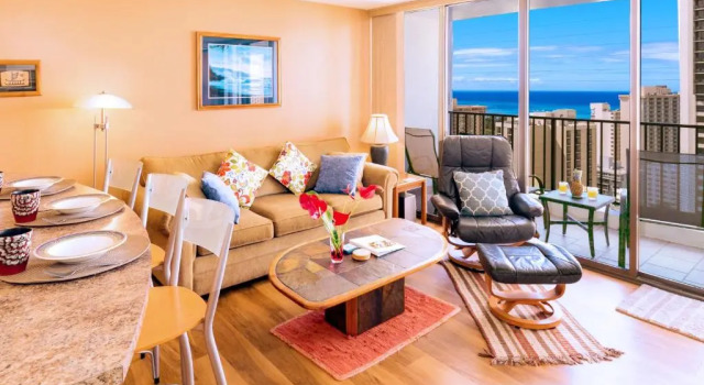 Ocean Views 28Th Floor - Close To Beach - Parking, Забронировать Апартаменты/квартира Апартаменты Гонолулу, рядом с Royal Hawaiian Theater Legends in Concert Waikiki, Апартаменты/квартира
