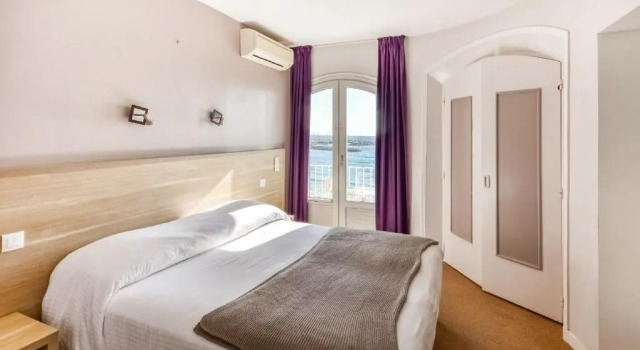 Двухместный номер Standard с балконом и с видом на море Hôtel Beau Rivage