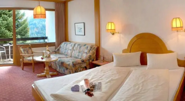 Двухместный номер Standard с балконом Naturhotel Taleu