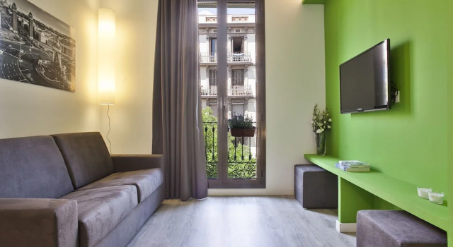 Апартаменты Comfort с балконом Habitat Apartments ADN