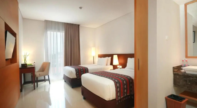 Deluxe Kahden hengen huone Wimarion Hotel Semarang