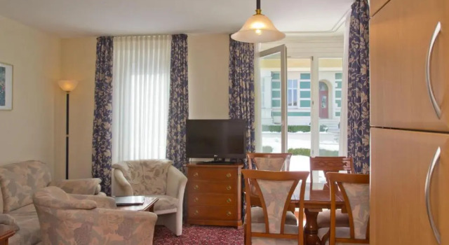 Апартаменты SEETELHOTEL Ostseeresidenz Bansin mit Pool und unmittelbarer Strandnähe