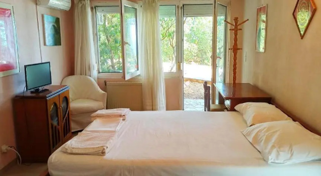 Spacious guesthouse with garden and seaview