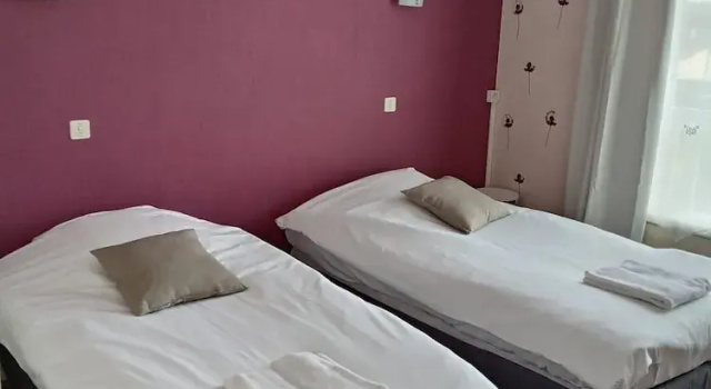 Standard Twin room Hôtel Le Lyon Vert Commentry