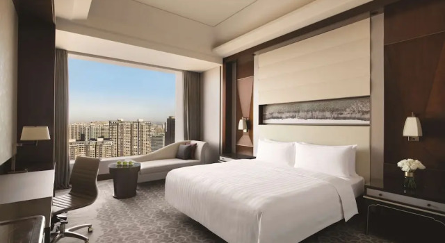 Двухместный номер Deluxe с видом на сад Shangri-La Tangshan