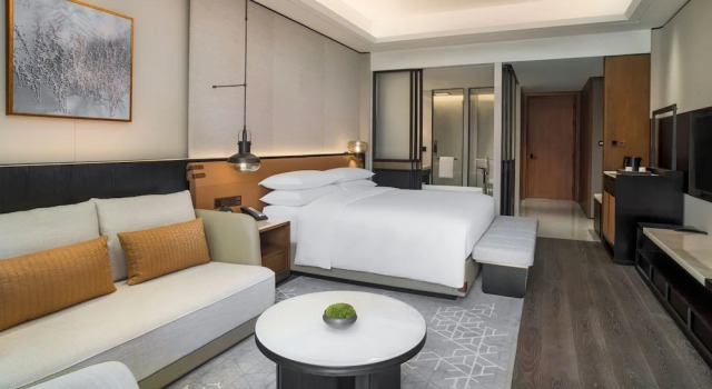 Standardowy pokój Sheraton Ninghai Hotel