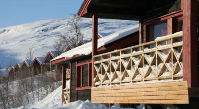 Kåppas Cabin Village, Book Hotel Hoteller i Lapland Sweden med parkering, Parkering