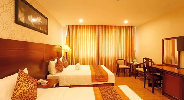 Четырёхместный номер Deluxe New Palace Bac Lieu Hotel