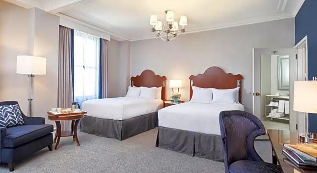 Standard huone The Peabody Memphis