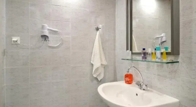 Семейный номер Standard Цокольный этаж с балконом Mythos- Platanias- Hotel -Apts