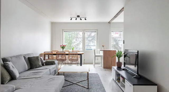 Апартаменты Comfort 2BR Apt near Center with Free Parking