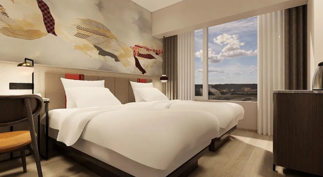 Двухместный номер Deluxe Hotel Santika Lahat