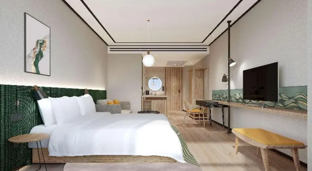 Одноместный люкс Deluxe Hilton Garden Inn Rizhao High-Tech Zone