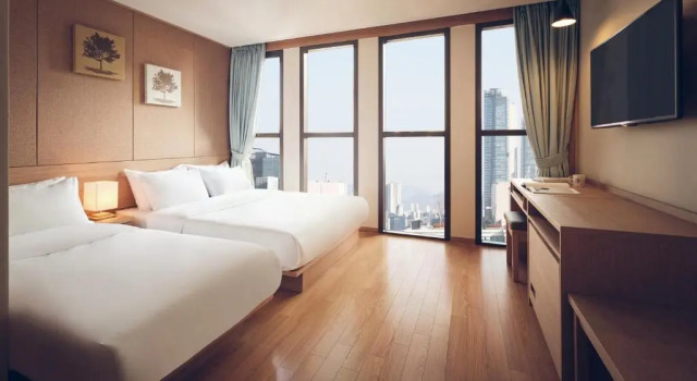 Семейный номер Deluxe Отель Poco Seoul