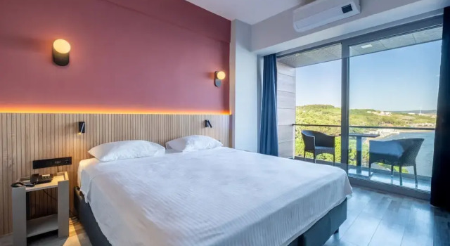 Семейный номер Standard с балконом и с видом на море Kilya Hotel