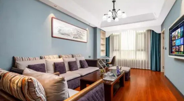 Люкс Deluxe Xixia Fangyuan International Tongfengxiang Hotel