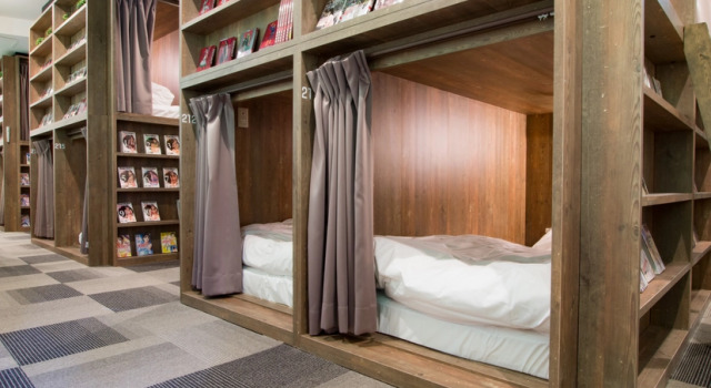 (camerata maschile) letto in camerata Comics & CapsuleHotel COMICAP Sapporo