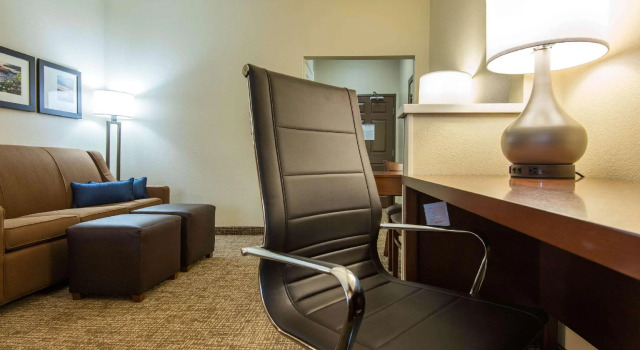 Люкс c 1 комнатой Comfort Suites Rochester Henrietta University Area