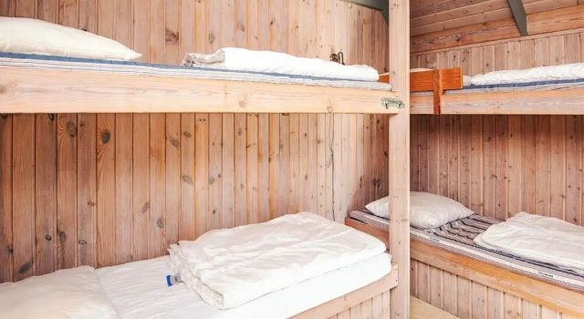 6 Person Holiday Park Home in Pandrup, Rezerwuj Dom wakacyjny Domki letniskowe w Vestjylland, Domek