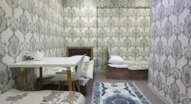 Кровать в общем номере Hostel Na Bobura