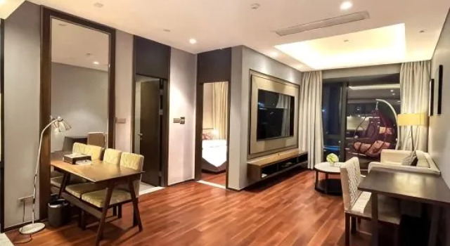 Люкс Hlcc Lailia Executive Apartment (Suzhou Jinji Lake Ferris Wheel)
