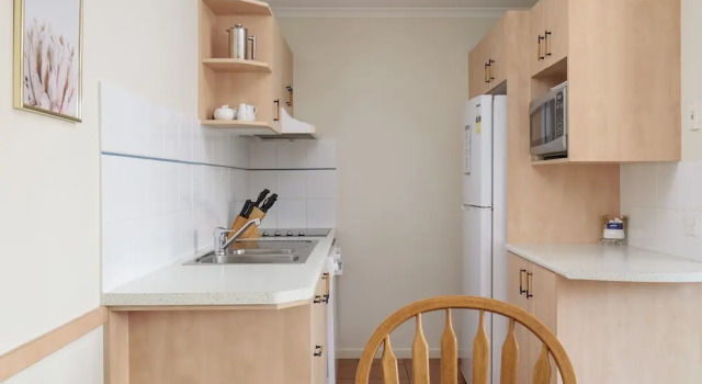 Апартаменты с 3 комнатами с балконом Rainbow Getaway Holiday Apartments