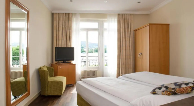 Двухместный номер Superior с балконом и с видом на озеро Hotel Seeburg
